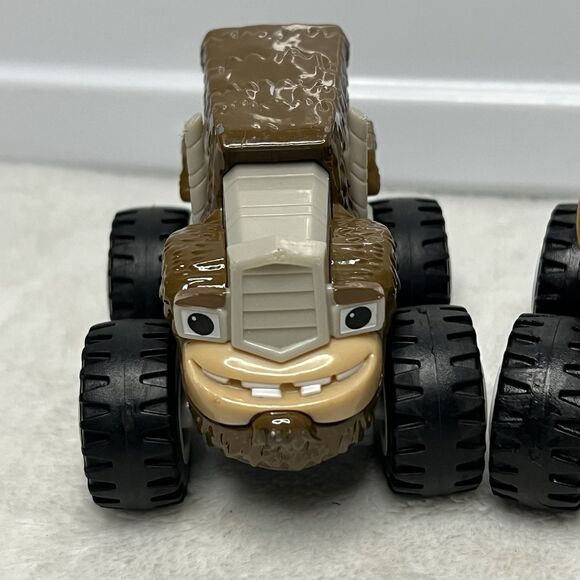 Blaze and the Monster Machines Diecast Animal Truck Lot Gasquatch Bighorn Zebra - Picture 2 of 14